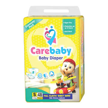 Picture of Carebaby Diaper S 48pcs